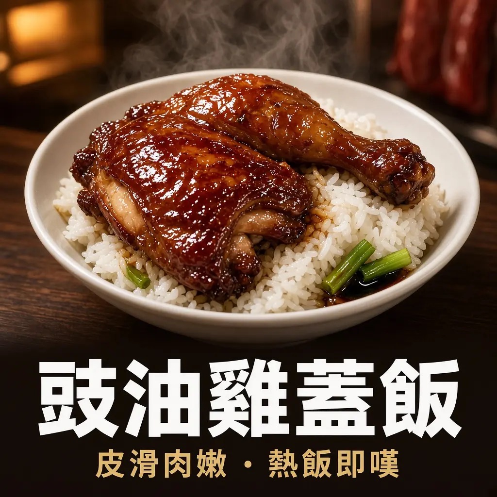 海港小館午餐促銷:油亮豉油雞