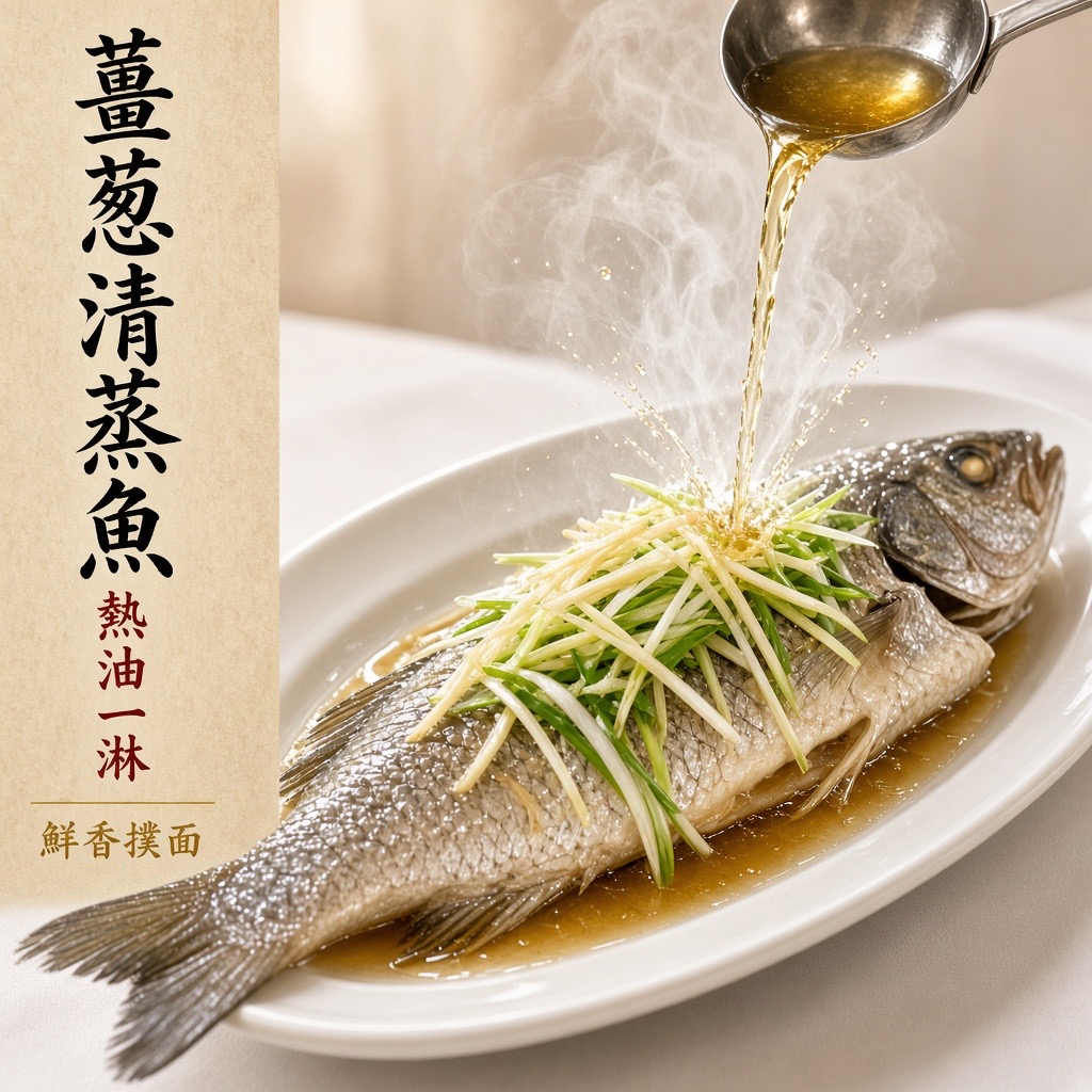 佐敦晚市優惠:薑葱蒸魚