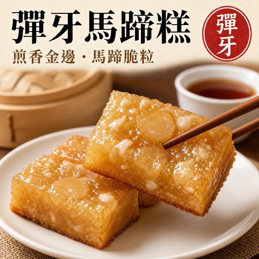 大埔熱門:剛出籠的馬蹄糕
